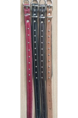 Atlantik Köpek Boyun Tasması Kahverengi 2 x 45 CM Kahverengi