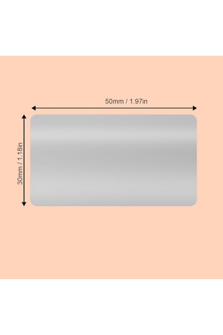 24mm Yuvarlak Termal Etiket D Tipi Kaiyi