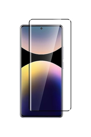 Red Mi Note 14 Pro 4g - 5g Note 13 Pro Plus - Note 14 Pro Plus Temperli Sert Full Cam
