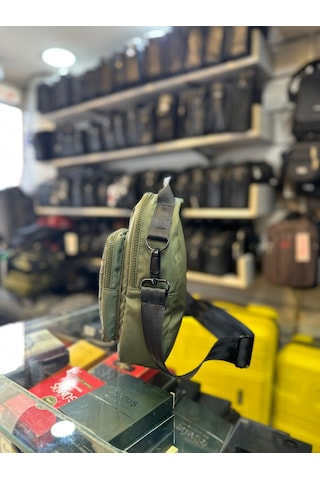 Bagslab Haki Erkek El Ve Omuz Çantası Haki