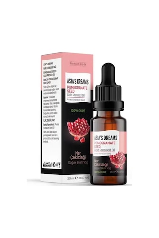 Asia's Dreams Nar Çekirdeği Soğuk Sıkım Yağ 20ml 20 ML