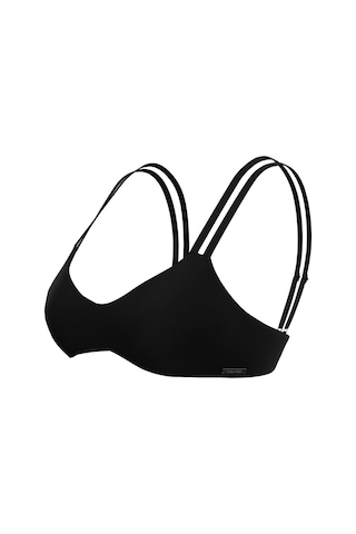 Calvin Klein Kadın Balconette Siyah Bralette Bikini Üstü-16000