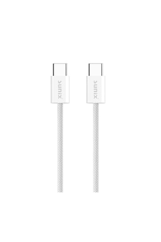 Sunix 1 - metre 60w Type c To Apple Uyumlu iPhone 15 / 16 17 Samsung xiaomi redmi huawei honor laptop tablet telefon Süper Hızlı Hasır Örgülü Sağlam Ce fc rohs Lisanslı