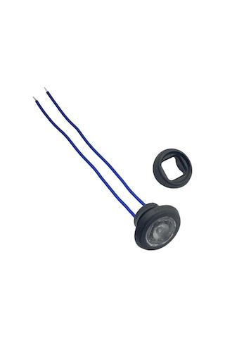 Frıstom 12v-24v Göz-ayna Altı-gündüz Sürüş Lambası Led Mavi Çap:20 Mm E9