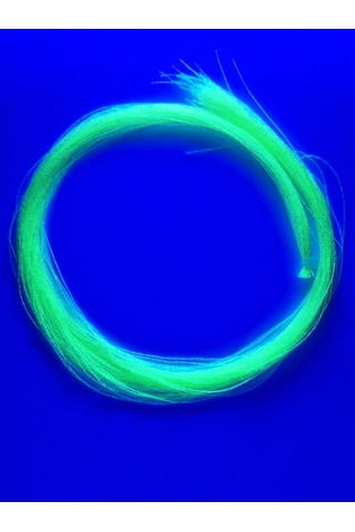 Ea genset Beyaz Fosforlu Karanlıkta Parlayan Uv Neon Çapari Simi
