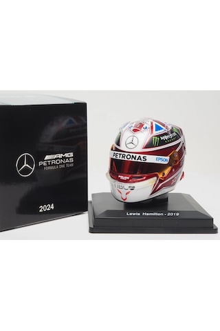 Looksmart Lewis Hamilton Silverstone 2019 Wc Diecast Kask 1/5