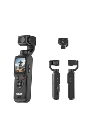 Go Des 4k Ultra Hd 330 Derece Dönebilen Dokunmatik Ekran Aksiyon Kamerası Gd-st121 Siyah