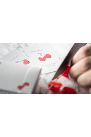 Bicycle Cherry Casino Mccarran Silver Premium Oyun Kağıdı Koleksiyonluk İskambil Kartları Destesi