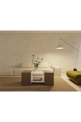 Lupo Orta Sehpa Antrasitmeşe-beyaz Antrasit