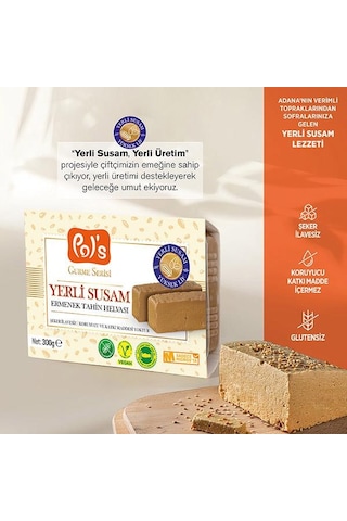 Pol's Gurme Yerli Susam Ermenek Helvası 300 G
