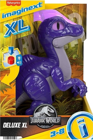 Imaginext Jurassic World Deluxe Xl Parasaurlophus Hml43