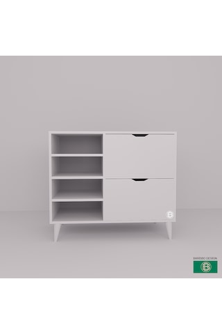 Şifonyer Raflı Ve Çekmeceli Çok Amaçlı Dolap Geniş Depolama Alanı