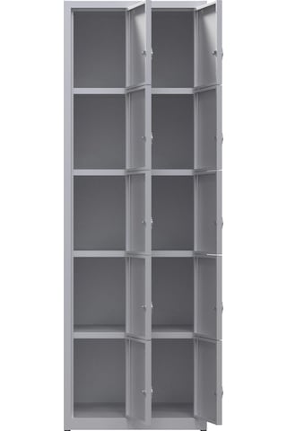 Çelik Dosya Dolabı Metal Dolap Ofis Dolapları Arşiv , Garaj , Bahçe , Kiler , Balkon 80x38x120 Gri / Gri