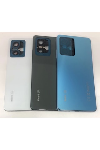 Xiaomi Redmi Note 12 Pro 5g Kasa Arka Kapak Pil Kapağı - Mavi