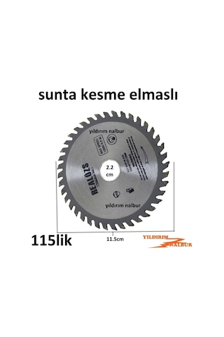 Sunta Kesme Elmaslı 115'lik Daire Testere