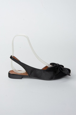 Fox Shoes Siyah Kadın Babet H726809004 Siyah