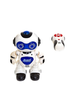 Oyuncak Robot U/K Kumandalı Akıllı Robot Işıklı Türkçe Konuşan
