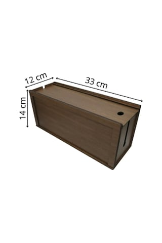 Aswood Ahşap Kablo Düzenleyici Organizer