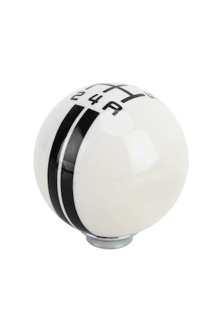 Sones Evrensel Araç Top Şekli Modifiye Reçine Değiştirici Manuel 5 Vitesli Vites Topuzu Siyah