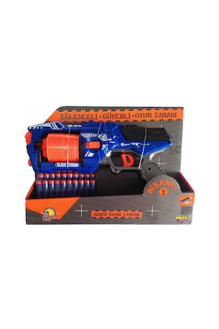 Nerf Stil Sünger Mermi Fırlatan Nişancı Oyuncak Blaze Storm Taban