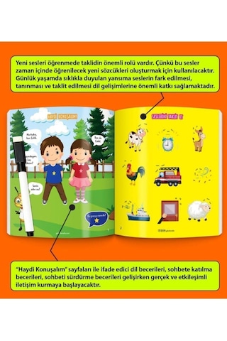 Konuşturan Kitap Yaz Sil Serisi