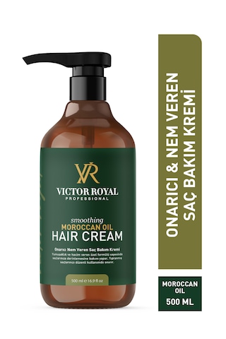 Victor Royal Argan Yağlı Onarıcı Nem Veren Saç Bakım Kremi 500 Ml