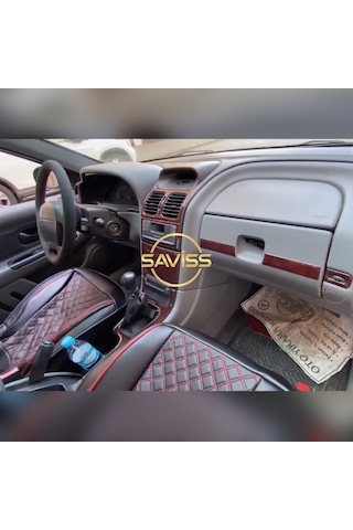 Volkswagen Laguna 1 Gül desenli Maun Full Set,Torpido Maun Kaplama (Gül desenli Maun)