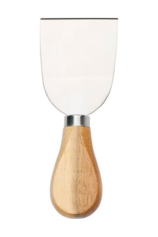 Alpina Alp112 Peynir Tahtası Ve Bıçak Seti 4 Parça 32x17,5 Cm Açık Bej