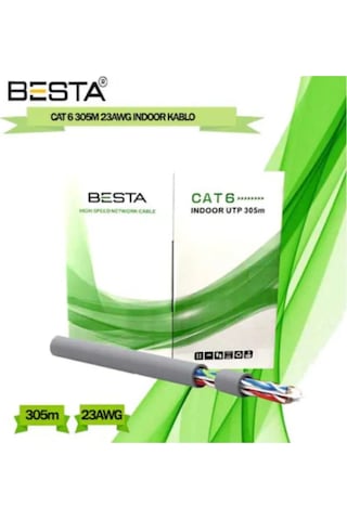 Besta-cat06 Besta 23awg Cat6 305m Kablo