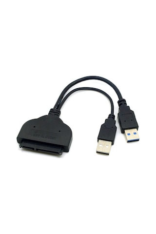 SSD HDD Bağlantı Kablosu USB 3.0 2.5" Sata Harici Disk Kablo USB