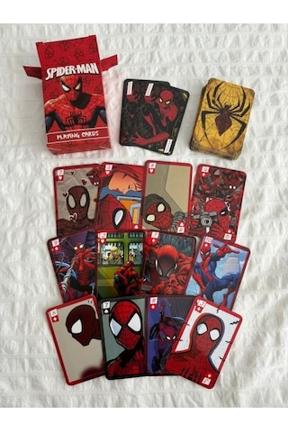 Anime Spiderman İskambil Poker Kartı