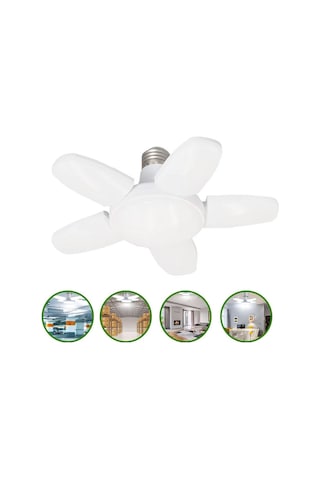Ct-1151 Cata 30 Watt 4 Kollu Pervane Led Ampul Günisigi