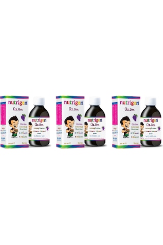 Nutrigen Üzüm Şurup 200 Ml 3 Adet