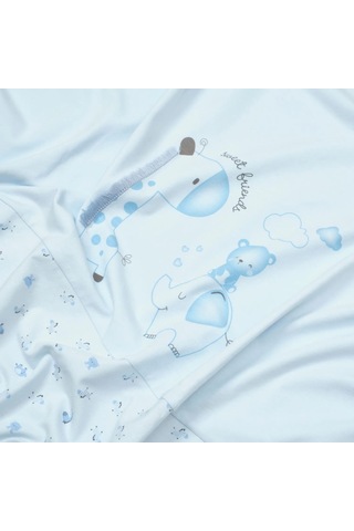 Biorganic Sweet Friends Battaniye 85x90 Cm 64706 Mavi