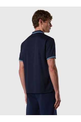 North Sails Kısa Kollu Erkek Polo Yaka T-shirt-33494 Lacivert