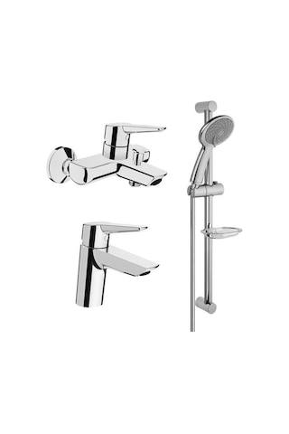Artema Solid S A42440 Banyo + Lavabo Bataryası + Artema Samba 3f Sürgülü Duş Takımı