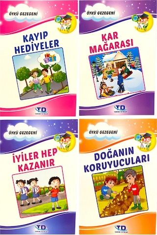 Öykü Gezegeni Çocuk Kitapları 8 Kitap 3. Ve 4.sınıflar Bilgilendirici Ve Eğitici Kutulu