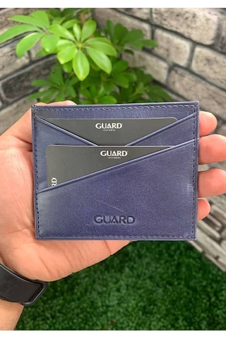 Derije Hakiki Deri Antik Lacivert Kartlık T1433 Çok Renkli