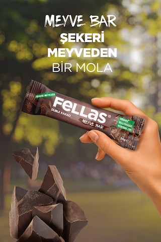 Fellas Meyve Bar - Duble Kakaolu 35g x 12 Adet