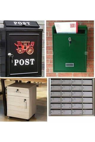 Posta Kutusu İçin 25 Mm'lik Kam Kilidi, Arkadan Aydınlatmalı B