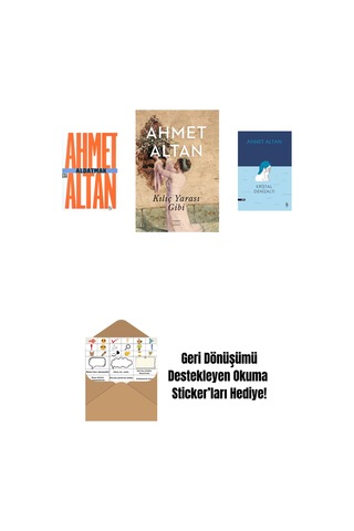 Aldatmak - Yalnızlığın Özel Tarihi Cep Boy + Kılıç Yarası Gibi + Kristal Denizaltı + Okuma Sticker'ları