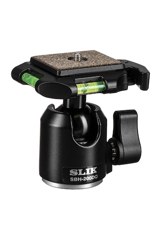 Slik Sbh-200dq Kompakt Ballhead Su Terazili Tripod Başlığı 0-5 G