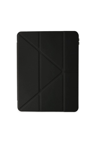 Apple iPad Uyumlu 10.2 8.nesil Kılıf Kalemlikli Mars Tablet Kılıfı - Siyah