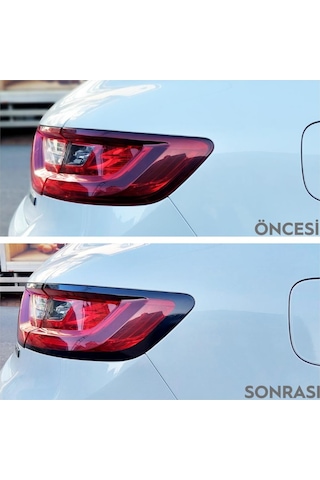 Renault Megane 4 Stop Çerçeve Sticker-Kolay Uygulama-Uzun Ömürlü
