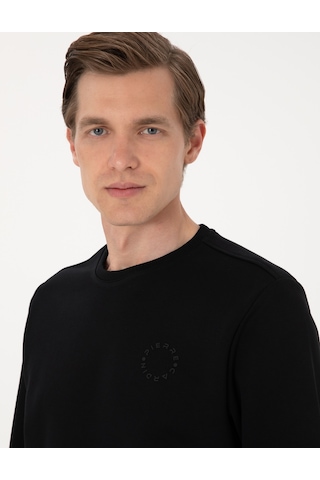 Pierre Cardin Erkek Siyah Sweatshirt 50314978-vr046 Siyah
