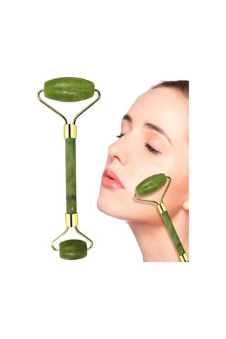 Doğal Jade Stone Yüz Masaj Seti Cilt Bakım Ve Rahatlatıcı Bakım