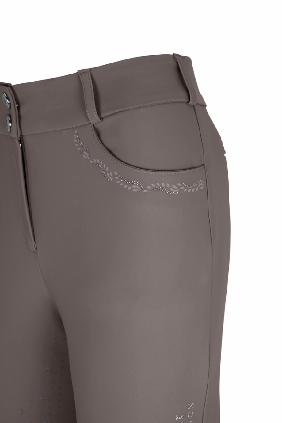 Pikeur Ceelina Griptec 4505 Lüks Kadın Binici Taytı Gri