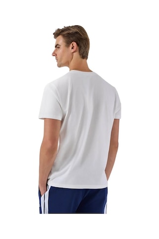 Ellesse 6sm5070-of Bisiklet Yaka Erkek T-shirt - Kırık Beyaz