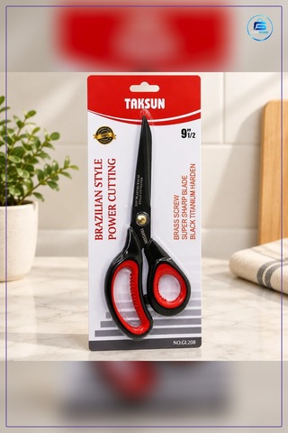 Makas Büyük Terzi 9.5" Keskin Çelik Kumaş Kesim Dikiş Hobi Terzil