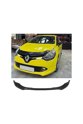 Renault Clio 4 Ön Ek Karlık Abs Plastik Mat Siyah 2012 2013 2014 2015 2016 Makyajsız Kasa Karlık+bodykit+ek